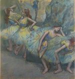Ballet Dancers in the Wings 1890